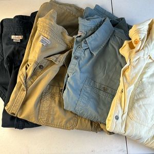 Four women’s Carhartt shirts